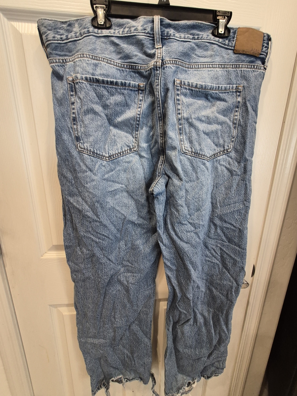 5/25 Light Blue Distressed Ripped Jeans - Picture 2 of 5